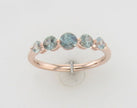 Le Vian Ombre Montana Sapphire Ring 7/8ct 14K Strawberry Gold