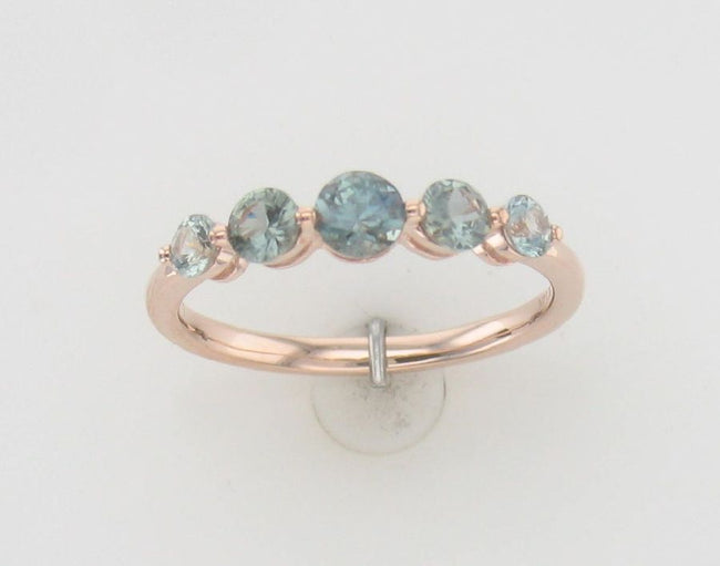 Le Vian Ombre Montana Sapphire Ring 7/8ct 14K Strawberry Gold
