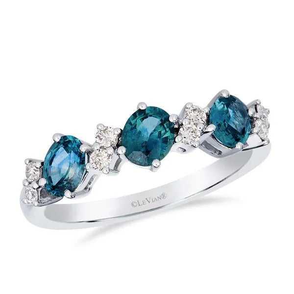Le Vian Ombré Montana Sapphire & Nude Diamond Ring in 14K Vanilla Gold