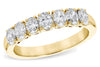 7 Stone Oval Diamond Band