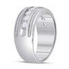 2 Carat Men's Wedding Band