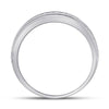 2 Carat Men's Wedding Band