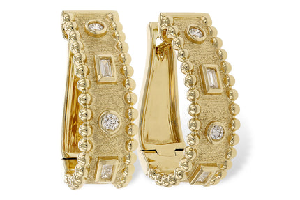 AK Diamond Hoops