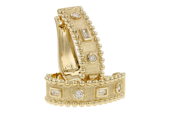 Allison Kaufman Diamond Hoops