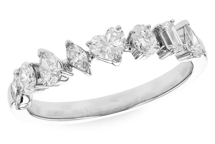 Multi Shape Diamond Band