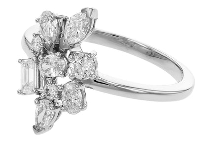 Allison Kaufman Cascade Diamond Ring