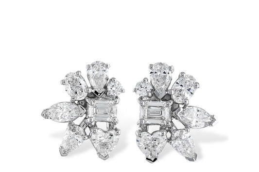 Allison Kaufman Cascade Collection Diamond Earrings