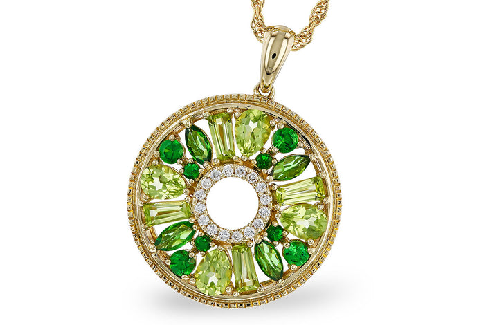 tsavorite necklace