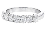 7 Stone Oval Diamond Band