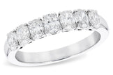 7 Stone Oval Diamond Band