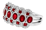 Ruby Diamond Ring Allison Kaufman