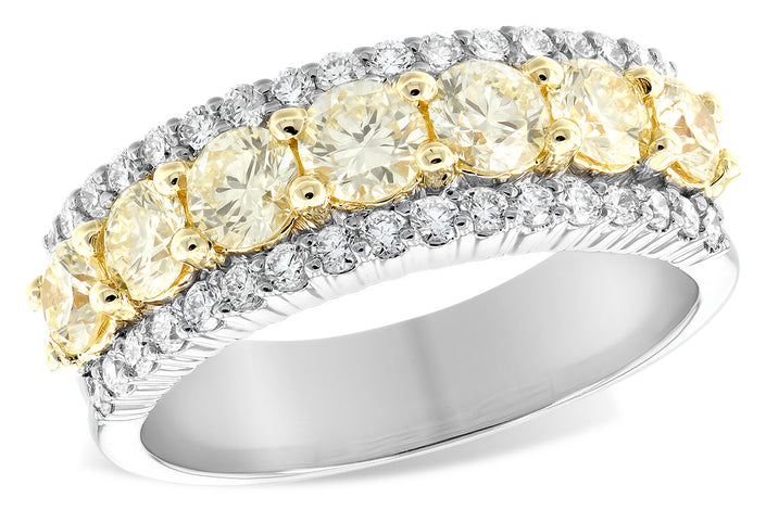 Yellow Diamond 1.64 Carat Band