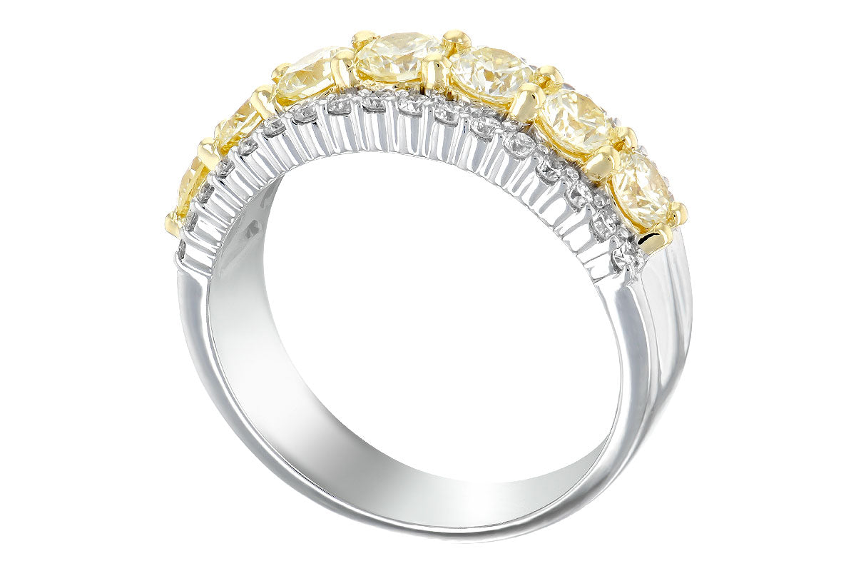 Yellow Diamond 1.64 Carat Band