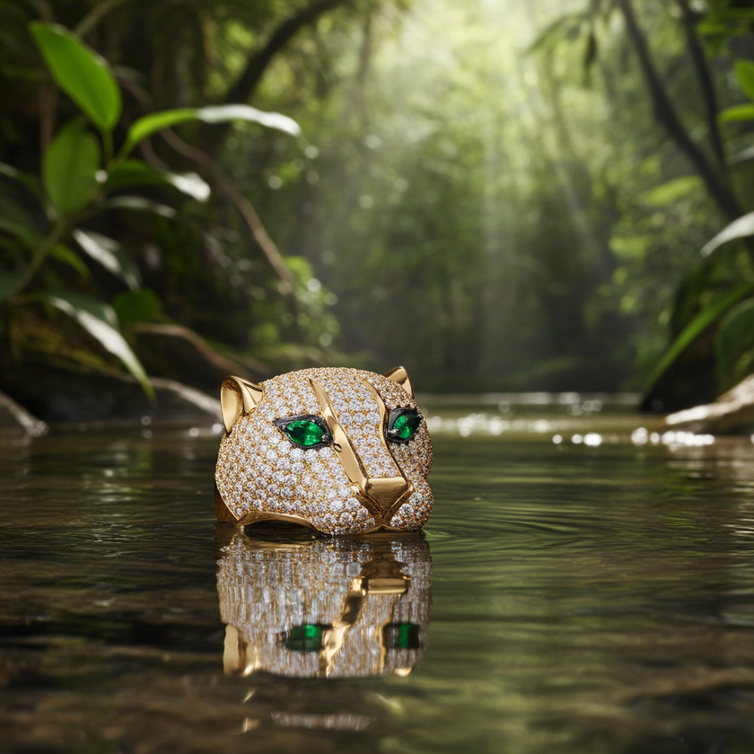 Bold and Dangerous Limited Edition Pave Diamond EFFY Ring in 14K