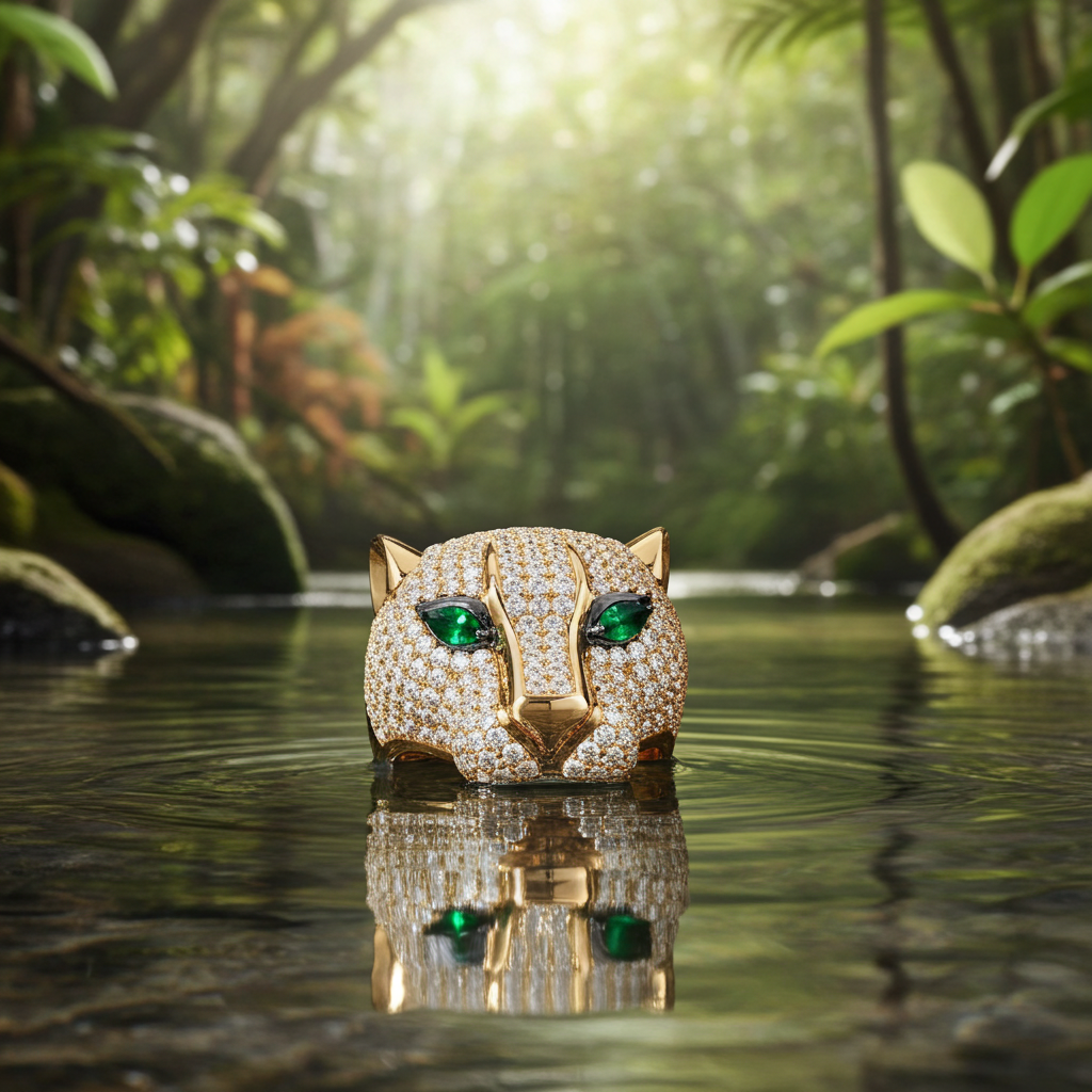 Bold and Dangerous Limited Edition Pave Diamond EFFY Ring in 14K