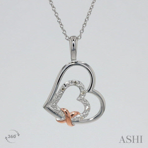 Heart Shape Diamond Pendant