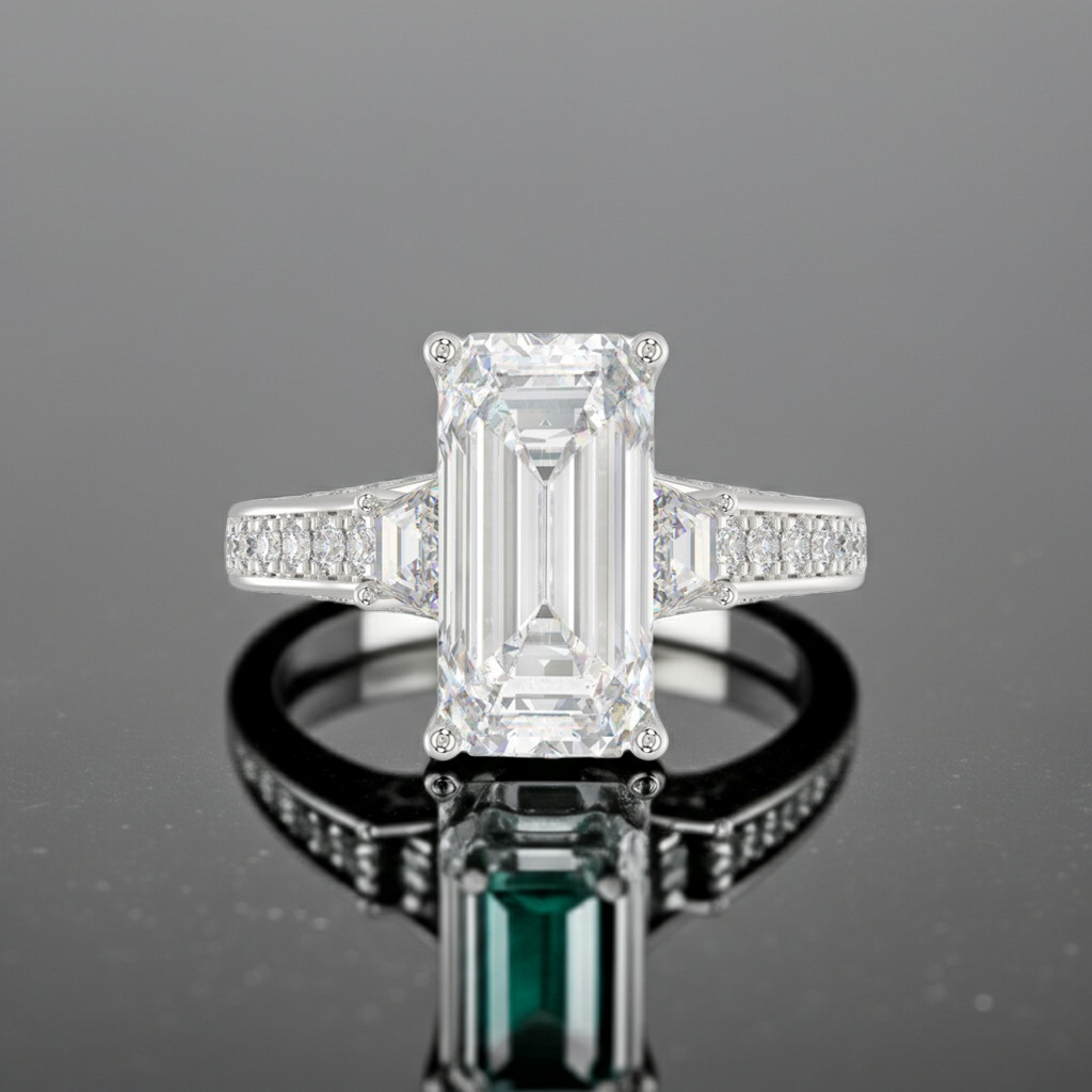 4 Carat Platinum Diamond Ring