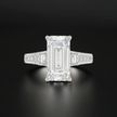 4 Carat Platinum Diamond Ring