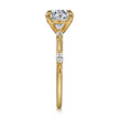 Marline - 14K Yellow Gold Round Diamond Engagement Ring