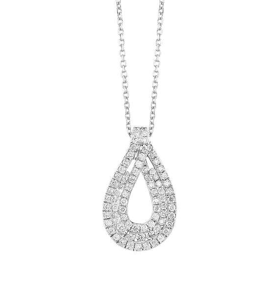 White Gold  Diamond Necklace