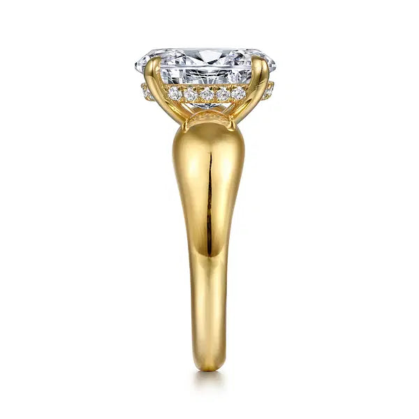 3 Carat Oval Diamond Engagement Ring
