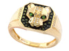 EFFY 14k Yellow Gold Panther Ring