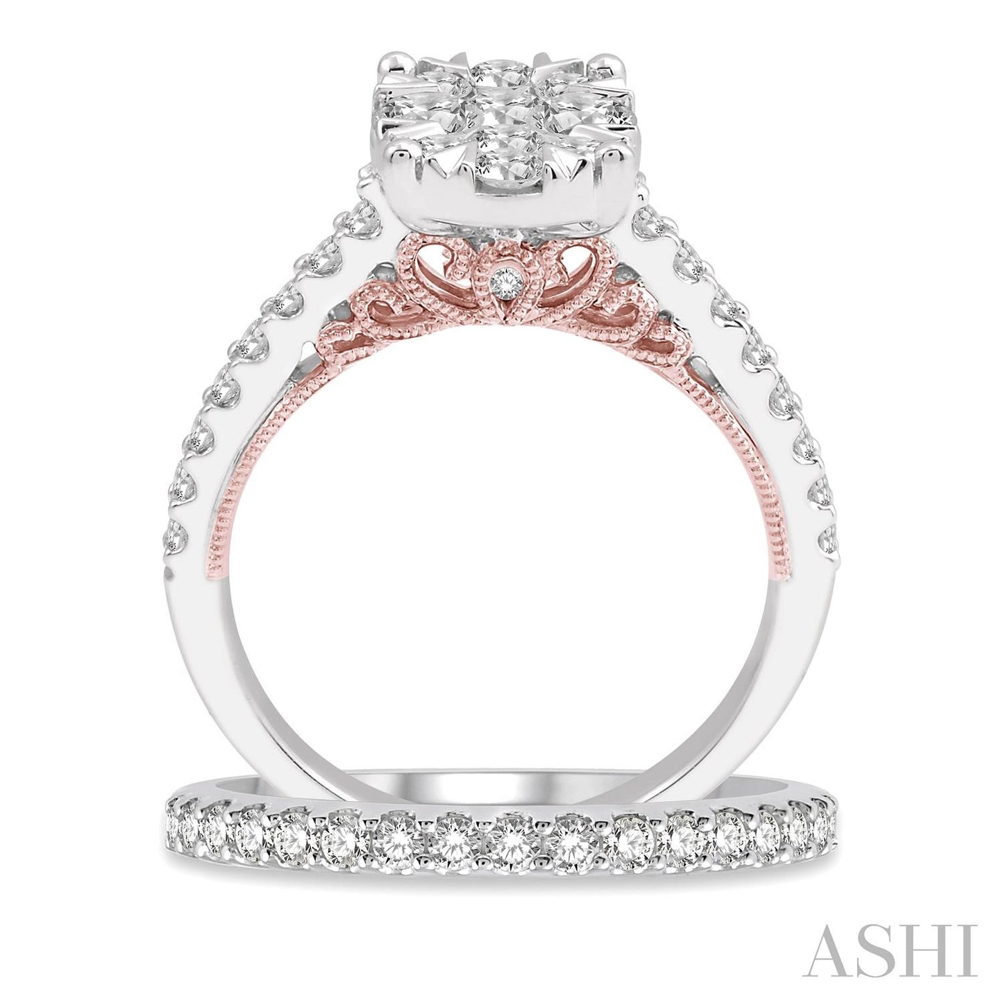Oval Diamond Lovebright 1.10ctw Engagement Ring