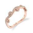 14K Rose Gold MARS Diamond Band