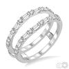 Baguette Diamond Insert Ring