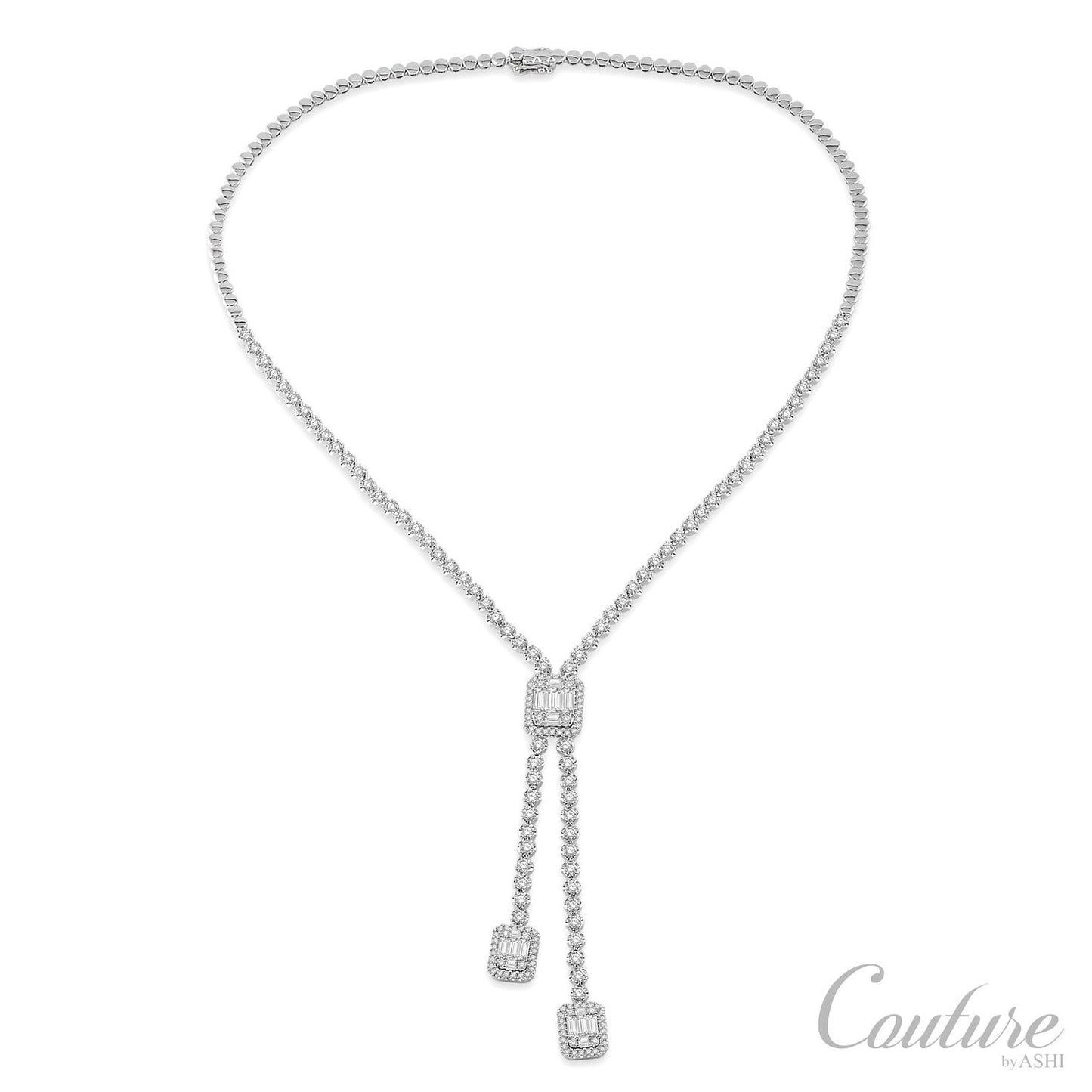 18k Couture Petite Baguette Negligee Necklace