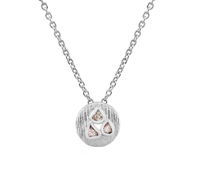 Jorge Revilla Sterling Silver & 18k Diamond Necklace