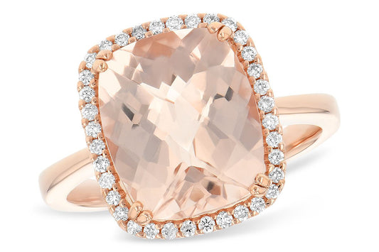 Allison Kaufman Morganite Diamond Ring