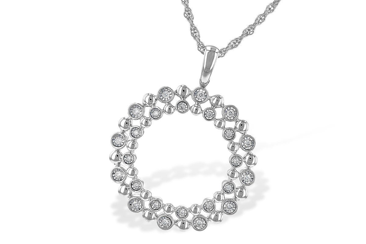 Allison Kaufman Diamond Necklace .12ctw