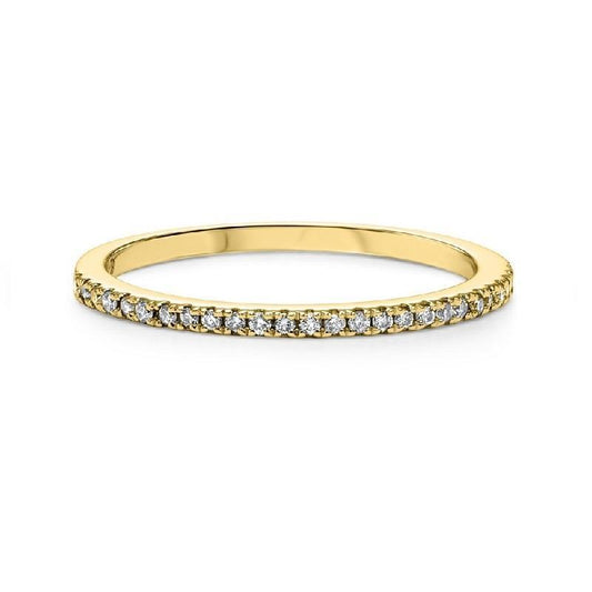 10K Yellow Gold Diamond Ring - 1/7 ct.