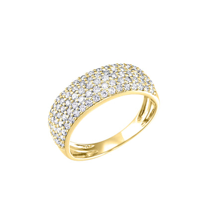 Yellow Gold 1 Carat Diamond Band