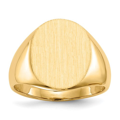 14k  Yellow Gold Signet Ring
