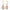 Scintillating Levian Pear Shape Drop Earrings with Nude Diamonds in 14K Strawberry Gold | Gemma's Jewelers