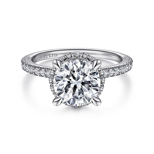 Victorian Era Masterfully Crafted Diamond Engagement Ring in 18K Gold | Gemma's Jewelers