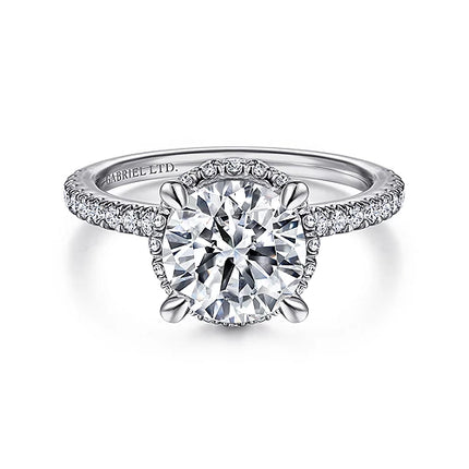 Victorian Era Masterfully Crafted Diamond Engagement Ring in 18K Gold | Gemma's Jewelers