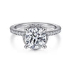 Victorian Era Masterfully Crafted Diamond Engagement Ring in 18K Gold | Gemma's Jewelers