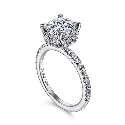 Victorian Era Masterfully Crafted Diamond Engagement Ring in 18K Gold | Gemma's Jewelers