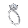 Victorian Era Masterfully Crafted Diamond Engagement Ring in 18K Gold | Gemma's Jewelers