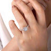 Victorian Era Masterfully Crafted Diamond Engagement Ring in 18K Gold | Gemma's Jewelers