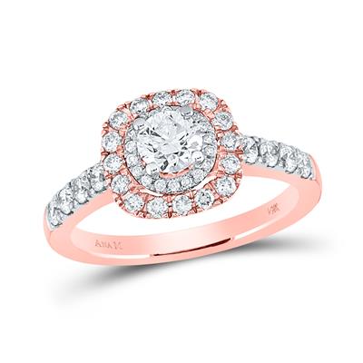 Rose Gold 1 Carat Engagement Ring