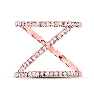 Rose gold Fashion Diamond Ring .50 ctw