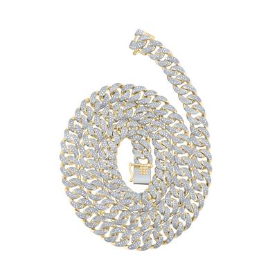 5 Carat Cuban Link Diamond Chain 22 inches