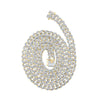 5 Carat Cuban Link Diamond Chain 22 inches