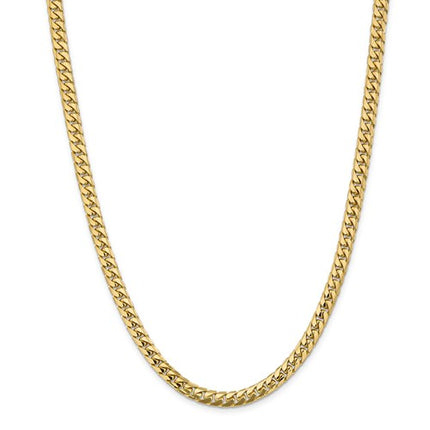 Solid Miami Cuban Link Chain 5.5mm