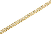 6 Carat Emerald Cut Diamond Bracelet