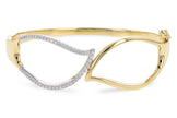 Allison Kaufman Petal Collection Diamond Bangle